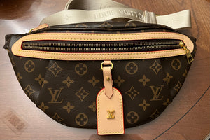 Fashion belt bag bum bag Brown chest bag sling bag