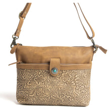 Load image into Gallery viewer, Myra Bag FENNINGTON LEATHER BAG IN CARAMEL