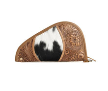Load image into Gallery viewer, Myra Bag Sonoran Range 15" Gun case Leather Hairon