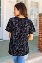 Load image into Gallery viewer, Deep Dive - Acid Wash Tee: Black / 3X-Large