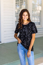 Load image into Gallery viewer, Deep Dive - Acid Wash Tee: Black / 3X-Large