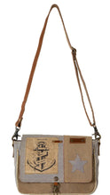 Load image into Gallery viewer, Myra Bag HIGH SEAS SATCHEL MESSENGER BAG