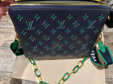 Load image into Gallery viewer, Fashion Crossbody Bag Shoulder Bag Handbag Navy Blue Green