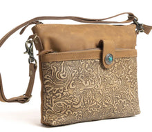 Load image into Gallery viewer, Myra Bag FENNINGTON LEATHER BAG IN CARAMEL