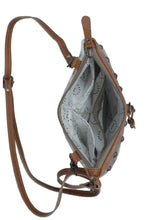 Load image into Gallery viewer, Myra Bag Ornate Brown Leather & Hairon Bag Crossbody