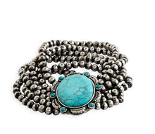 Load image into Gallery viewer, Western ORACLE STONE STRAND BRACELET