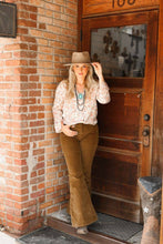 Load image into Gallery viewer, The Kathryn Button Down Floral Top: Floral