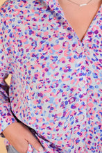 Load image into Gallery viewer, Purrhaps Shes Purrfect Leopard Button Down: Leopard / 3X-Large