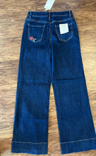 Load image into Gallery viewer, Charlie B Flared Jeans with Floral Embroidery C5448- 431A-007