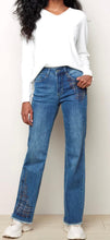 Load image into Gallery viewer, Stitch pants Charlie B Blue jeans Frayed hem boot cut - Sassy Shelby&#39;s