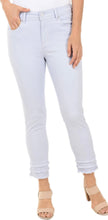 Load image into Gallery viewer, Frayed Hem Cropped Twill Pants - Lilac Charlie B