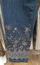 Load image into Gallery viewer, Embroidered Bottom Pant Charlie B Blue jeans - Sassy Shelby&#39;s