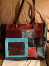 Load image into Gallery viewer, Leather tote handbag purse Large real Leather - Sassy Shelby's