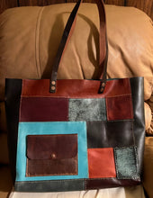 Load image into Gallery viewer, Leather tote handbag purse Large real Leather - Sassy Shelby's