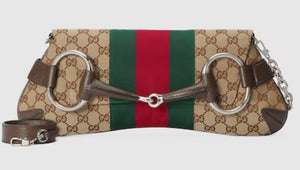 Fashion Chain Bag leather trim shoulder bag purse crossbody