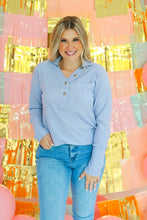 Load image into Gallery viewer, Purple Waffle Knit Top: Purple / 2XL