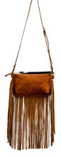 Load image into Gallery viewer, Myra Bag Mimikyu Leather &amp; Hairon Bag Crossbody S-6726