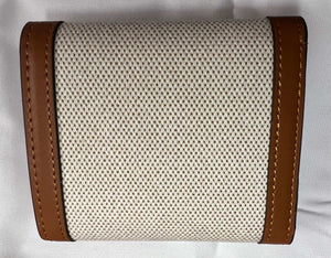 Fashion wallet card holder brown