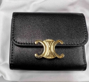 Fashion wallet card holder black