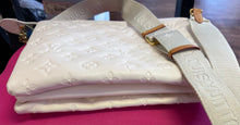 Load image into Gallery viewer, Fashion light, beige, leather bag handbag crossbody shoulder bag handbag purse