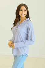 Load image into Gallery viewer, Purple Waffle Knit Top: Purple / 2XL