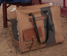 Load image into Gallery viewer, Myra Bag MONTRIELLE VINTAGE SERIES Weekender Tote Travel Bag