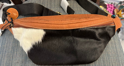 Myra Bag Stratton Ridge Leather & Hairon Bag Sling Bag Leather belt bag crossbody