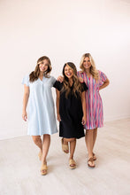 Load image into Gallery viewer, The Nicole Dress, Abstract Stripe: Multi / S