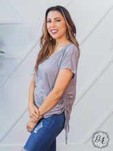 Load image into Gallery viewer, Just In Case I Gotta Run Top in Grey: Grey / 3X-Large