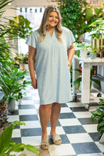 Load image into Gallery viewer, The Nicole Dress, Blue: Blue / L