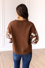Load image into Gallery viewer, Festive Fawn Sweater: Brown / X-Small