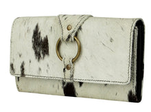 Load image into Gallery viewer, Myra Bag White Alone Wallet Hairon Lather