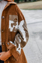 Load image into Gallery viewer, Saddle Up Button Up: Brown / 3X-Large