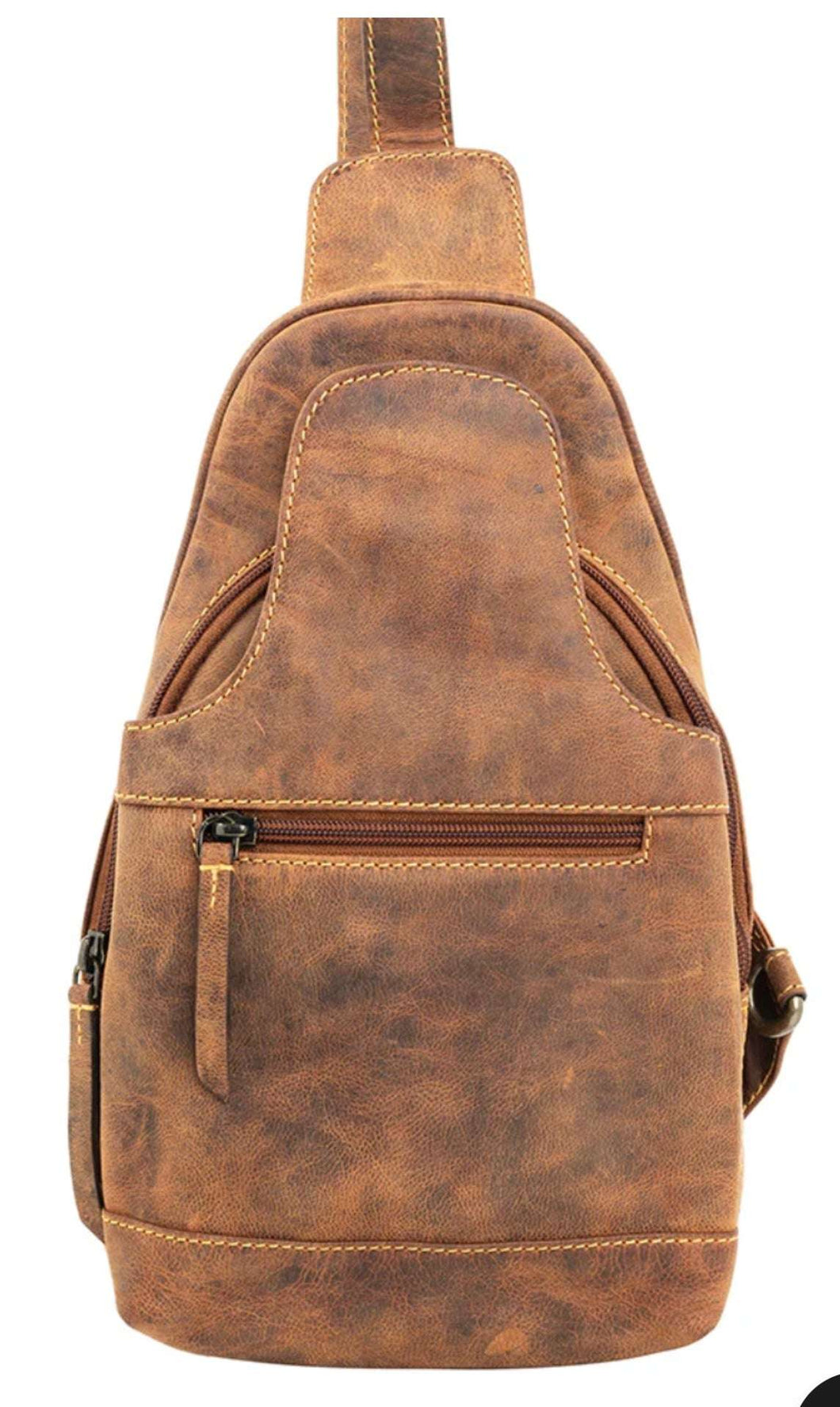 Myra bag Western Fork Sling Bag Leather