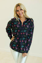 Load image into Gallery viewer, Western Classic Button-Up, Black Western Elements: Black / 2XL