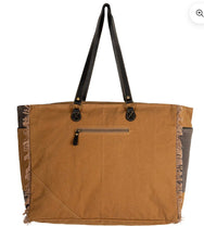 Load image into Gallery viewer, Myra Bag MONTRIELLE VINTAGE SERIES Weekender Tote Travel Bag