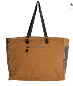 Myra Bag MONTRIELLE VINTAGE SERIES Weekender Tote Travel Bag