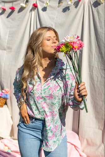 The Kathryn Button-Up, Floral: Multi / M