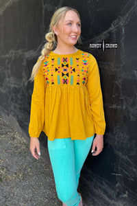 Guadalupe Blouse: Medium