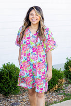 Load image into Gallery viewer, The Cara Dress, Floral: Multi / S