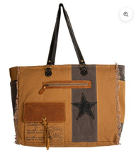 Load image into Gallery viewer, Myra Bag MONTRIELLE VINTAGE SERIES Weekender Tote Travel Bag