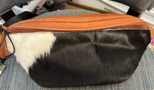 Load image into Gallery viewer, Myra Bag Stratton Ridge Leather &amp; Hairon Bag Sling Bag Leather belt bag crossbody