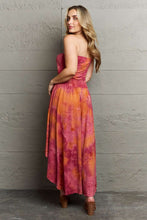 Load image into Gallery viewer, The Mix Sleeveless High Low Tie Dye Dress