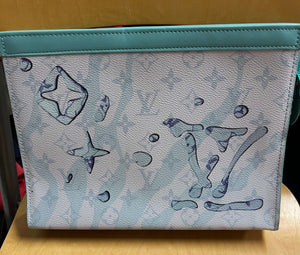 Bag Clutch Aqua Blue