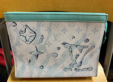 Load image into Gallery viewer, Bag Clutch Aqua Blue