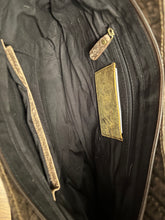 Load image into Gallery viewer, Myra Bag Pecos Hand Weave Pattern Leather &amp; Hairon Bag Shoulder bag Handbag