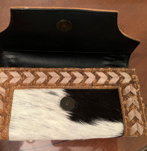 Myra Bag Glenrose Stitch Accent Wallet