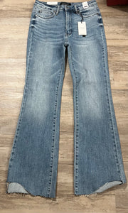 Judy Blue high waist slim boot jeans women's size 7/28 medium blue tummy control