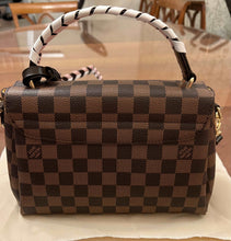 Load image into Gallery viewer, Fashion crossbody purse brown check handbag shoulder bag