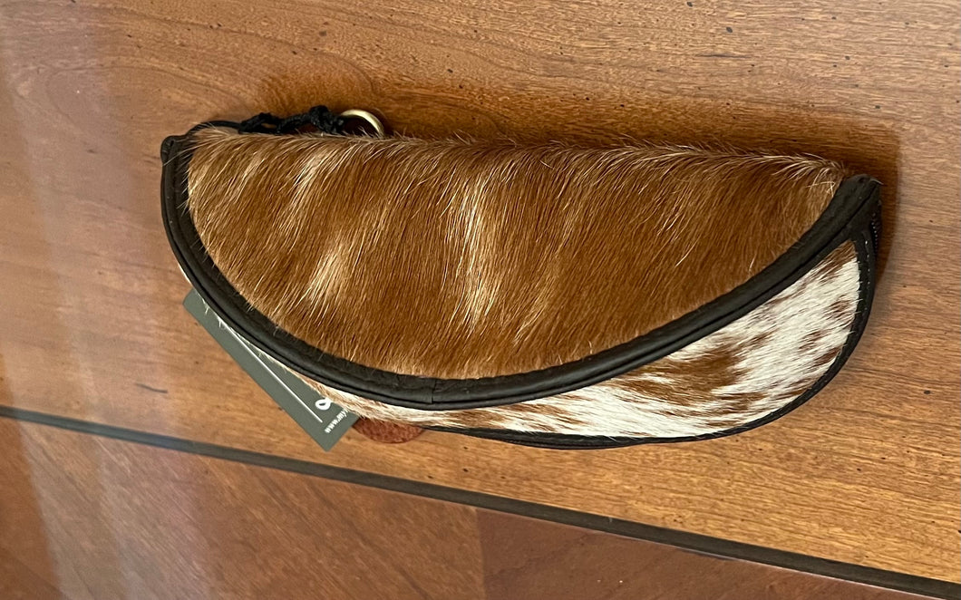 Myra Bag Look Bright Sunglass Case Hairon Leather